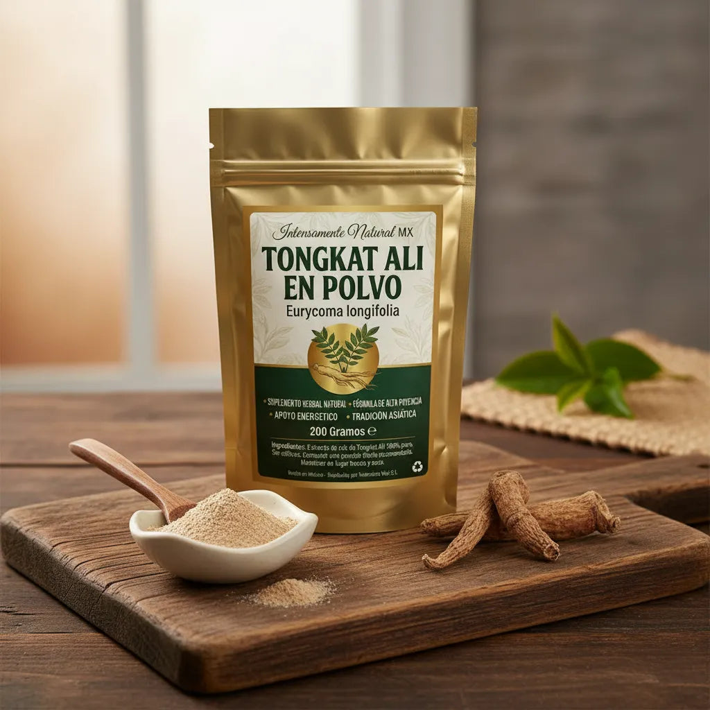 Raíz Tongkat Ali Deshidratada En Polvo 100g