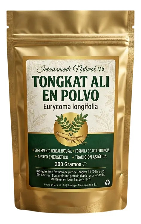 Raíz Tongkat Ali Deshidratada En Polvo 100g